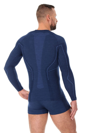 Koszulka męska wełniana Brubeck ACTIVE WOOL