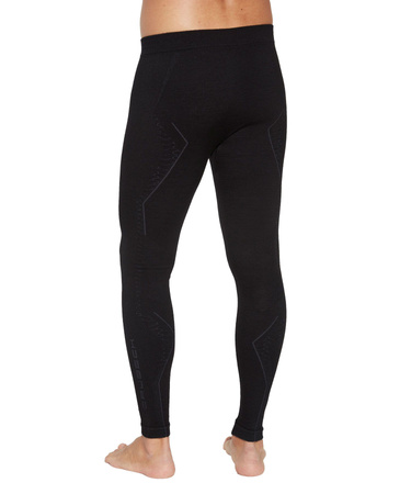 Termoaktywne legginsy męskie Brubeck EXTREME MERINO