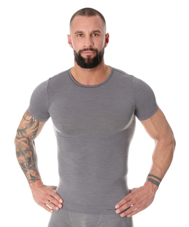 Koszulka męska wełniana Brubeck COMFORT WOOL