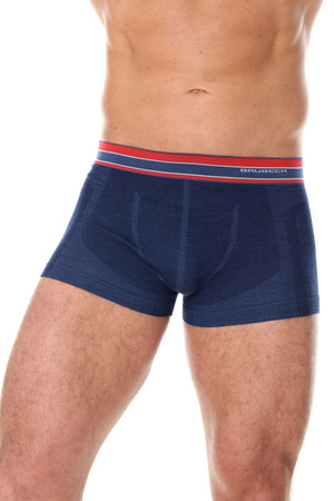 Bokserki męskie z wełną merino Brubeck ACTIVE WOOL