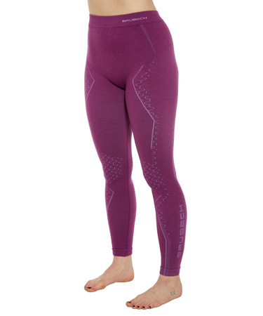 Termoaktywne legginsy damskie Brubeck EXTREME MERINO
