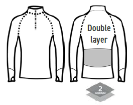 Bluza damska z wełny Merino Lasting RITA