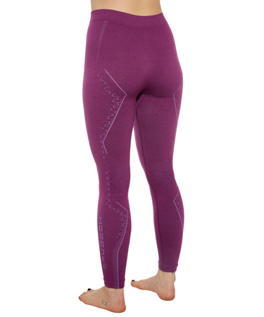 Termoaktywne legginsy damskie Brubeck EXTREME MERINO