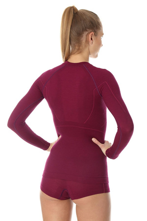 Koszulka damska wełniana Brubeck ACTIVE WOOL