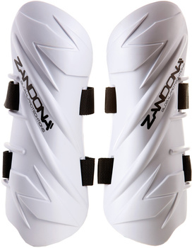 Ochraniacze goleni Zandona SHINGUARD SLALOM white (długość 36 cm)